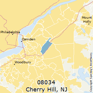 cherry hill new jersey zip code